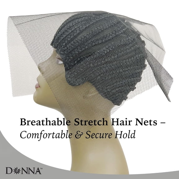 FGERFE-STOCKING WIG CAPS FOR WOMEN HAIR CAP, WIG HEAD, HAIR NET 2pcs 3PACK