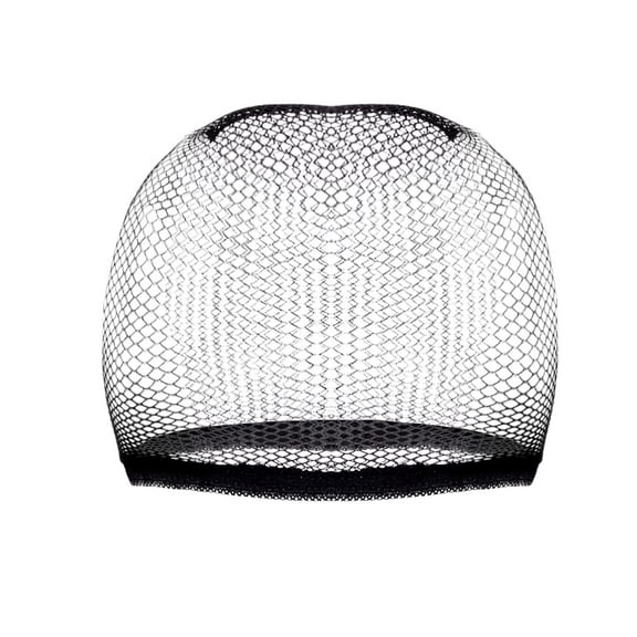 FGERFE-Wig Caps 6pcs Breathable Mesh Net Wig Caps Weaving Hair Net for Wig Close End Fishnet Wig Cap(Black)