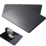 FGHAWQOW 2 Pack Waterproof Gray Kitchen Table Mats, Anti-Scratch ...