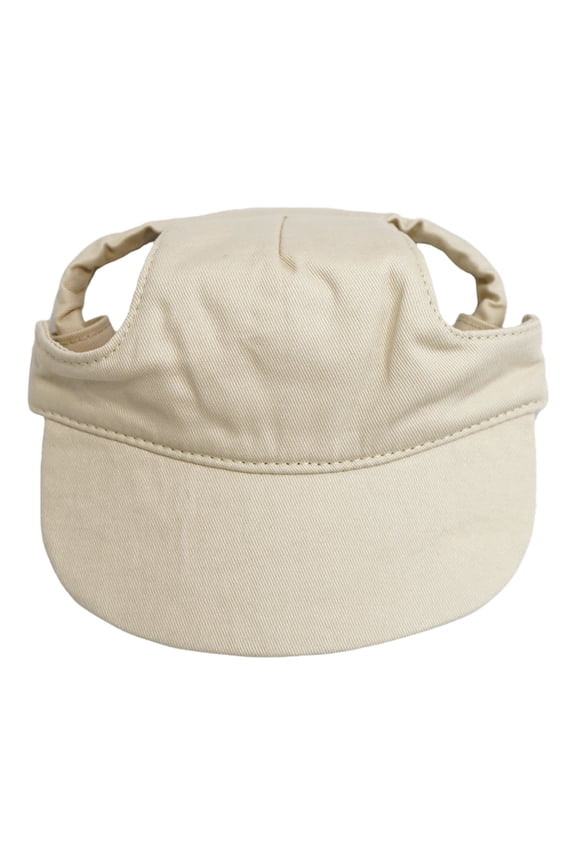 Baseball Cap Summer Beach Hat Cat Sunbonnet Cap With Ear Holes Adjustable Cat Visor For Small Medium Large Protective Headwear For – Lightweight Sun Hat For Dogs