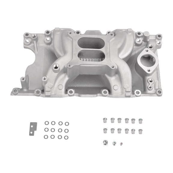 FGJQEFG 1967-2003 Small Block Chrysler Mopar 318 340 360 Aluminum Intake Manifold