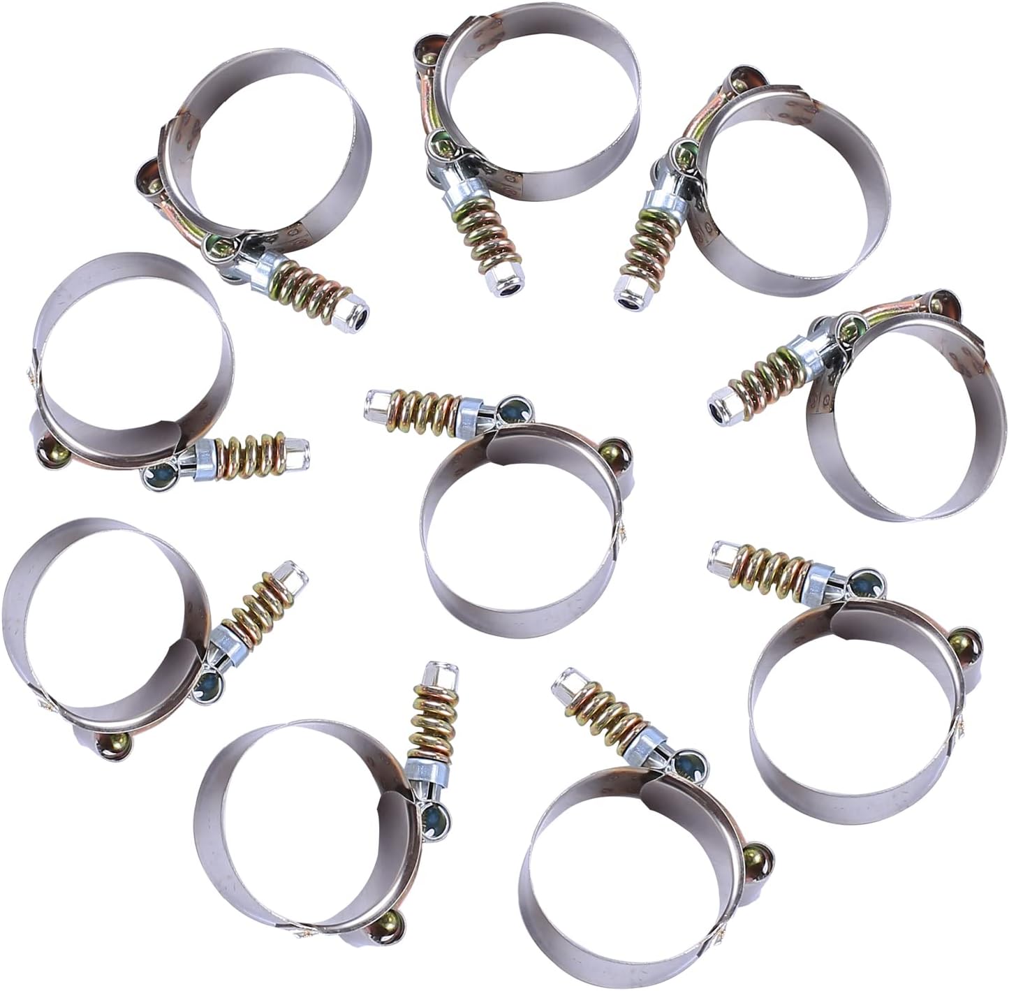 Vibrant Performance Power 2797 Hose Clamp, TBolt, Stainless Steel, 4.