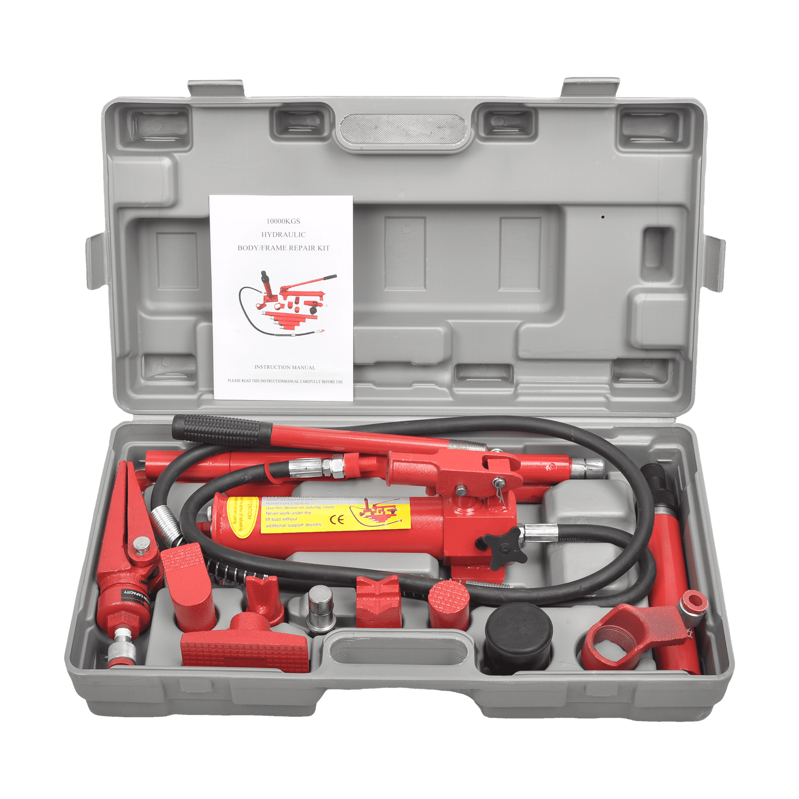 FGJQEFG 6 Ton Porta Power Kit Hydraulic Jack Auto Body Frame Repair