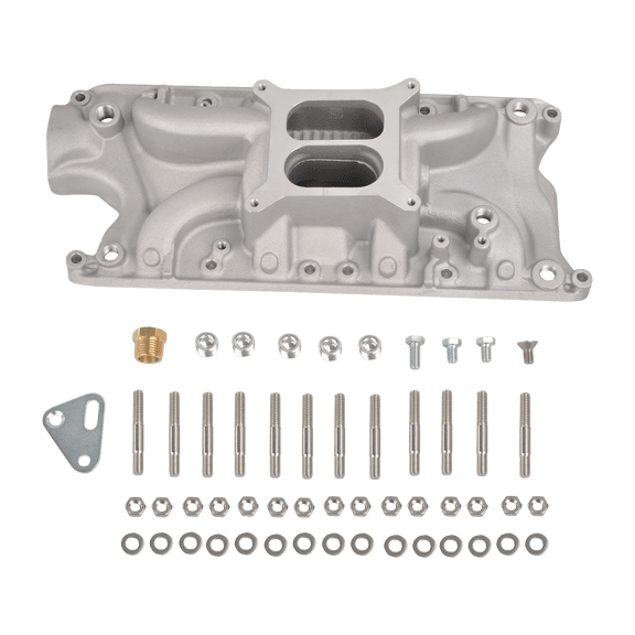 FGJQEFG Aluminum Intake Manifold Compatible with Small Block Ford SBF 260 289 302
