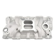 FGJQEFG Aluminum Intake Manifold Dual Plane Compatible with Chevy SBC 305 350 383