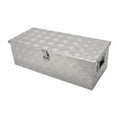thumbnail image 1 of FGJQEFG Aluminum Tool Box, Silver, 14.5 lbs, Lockable, Automotive Cargo Box,13.00", 1 of 8