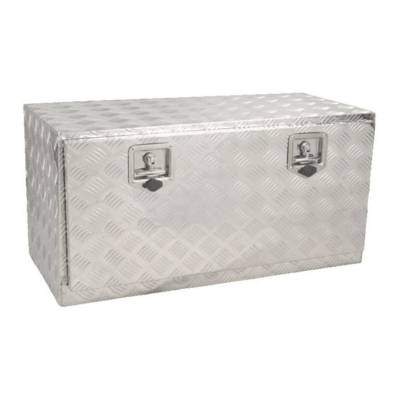 FGJQEFG Lockable Tool Boxes and Organizers with Keys, Aluminum Silver, 36x17x18 Inch