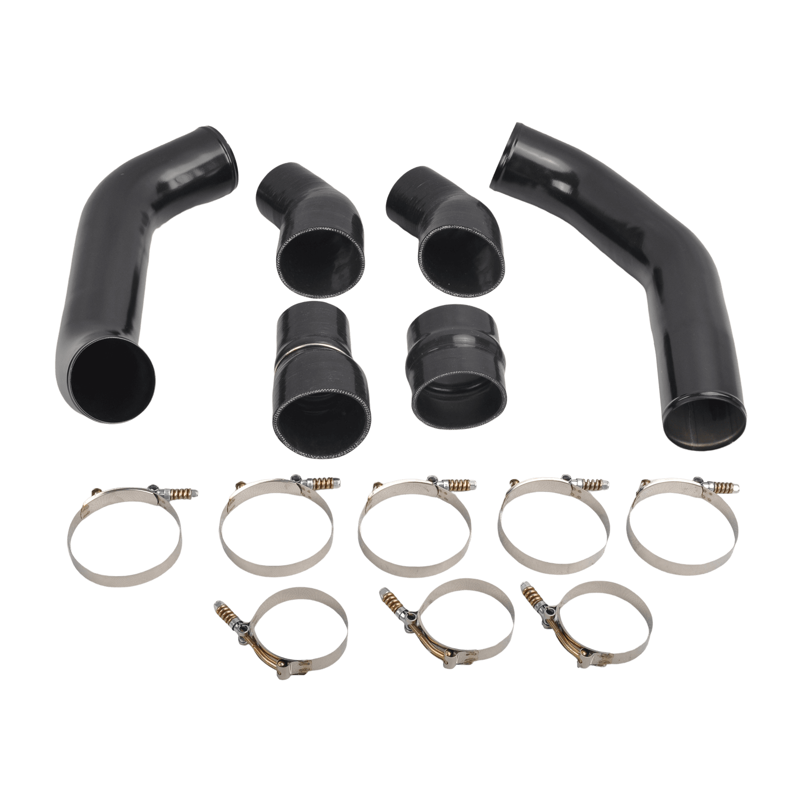 FGJQEFG Stainless Steel Intercooler Turbo Pipe Kit & Silicone Hose