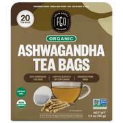 FGO Ashwagandha Tea, Organic, Eco-Conscious Tea Bags (20 Count)