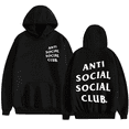 thumbnail image 1 of FGRSGHACVN Anti Social Social Club hooded sweatshirt ASSC American trend high street pullover sweatshirt letter clothing unisex, 1 of 6