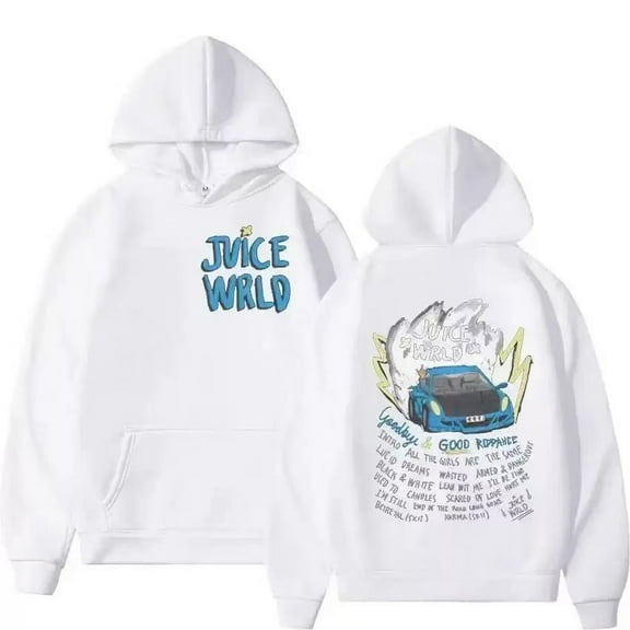 FGRSGHACVN Juice Hoodie Wrld Casual hooded rapper sweatshirt Ivan Cornejo Merch Hoodie