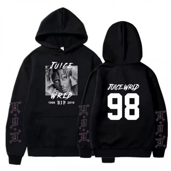 FGRSGHACVN Juice Hoodie Wrld Casual hooded rapper sweatshirt Ivan Cornejo Merch Hoodie
