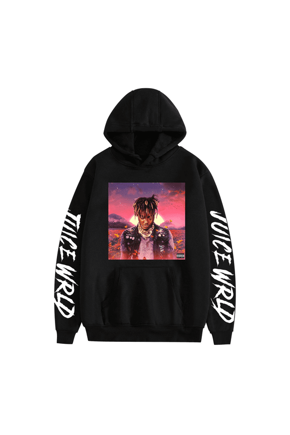 Juice Wrld Hoodie 999 New Casual Long Sleeve Pullover Hip Hop Rapper Music Trend Sweatshirt