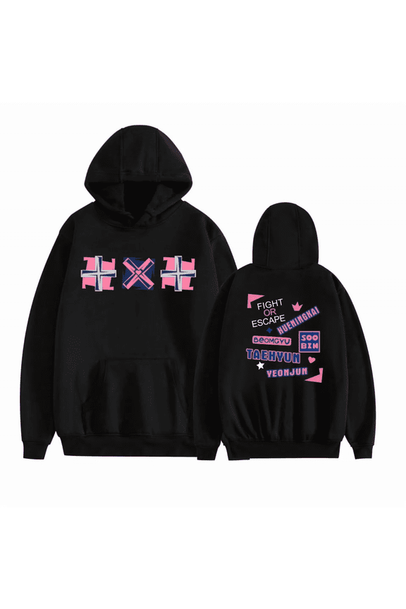 TXT Hoodie Tomorrow X Together Merch Pullover Unisex Fashion Casual Cotton Sweatshirts