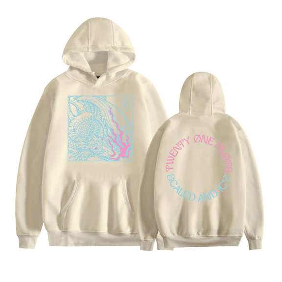 FGRSGHACVN Twenty One Pilots Khaki Hoodie Unisex Streetwear Long Sleeve Pullover Sheep Graphic Funny Hoodie Casual Sweatshirt