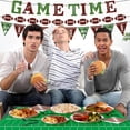 thumbnail image 1 of FGTHBF-149 Pcs Football Party Decorations Kit for 24 Guests - All-in-One Kit with Plates, Napkins, Forks, Spoons, Knives, Waterproof Tablecloth & Banner for Super Bowl or Tailgate Party Decorations, 1 of 2