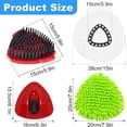 thumbnail image 1 of FGTHBF-4PCS Mop Heads Replacements for OCedar, 1PCS Scrub Brush and 1PCS Spin Mop Base Compatible with Ocedar EasyWring 1 Tank System, Dry and Wet for Cleaning All Hard-surfaced Floors, 1 of 4
