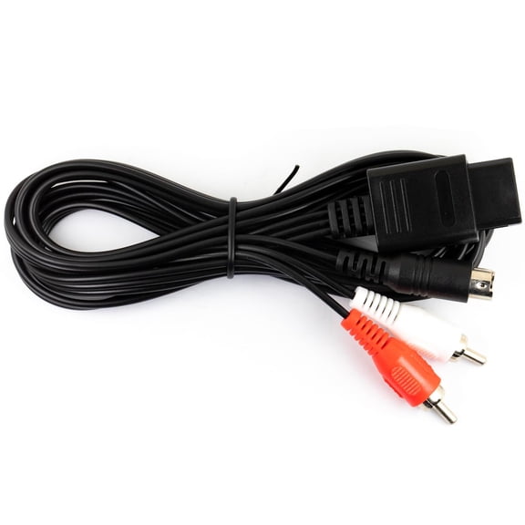 FGTHBF-6FT S Video Cable AV Cord for SNES N64 NGC SFC Console