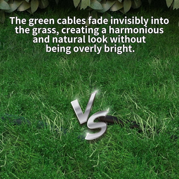 FGTHBF-Cat 6 Outdoor Ethernet Cable 35 Ft Green, High Speed Heavy Duty Long Internet Network Cable for POE Camera Cat 5 5e RJ45 LAN Patch Cable Cord, Sturdy Waterproof Direct Burial+25 Ties