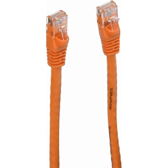 FGTHBF-Cat6 Ethernet Patch Cable - 2 Feet - Orange | Network Internet Cord - RJ45, Stranded, 550Mhz, UTP, Pure Bare Copper Wire, 24AWG (Pack of 2)