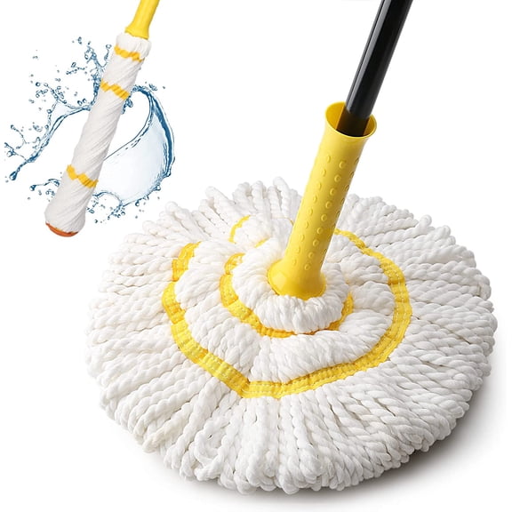 FGTHBF-Microfiber Twist Mop Refill, Heavy Duty Mop Head Refills (Not Include Handle)
