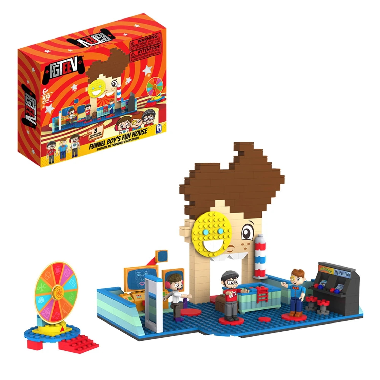 FGTeeV - FUNnel Boy Fun House Deluxe Buildable Set (474 Pieces