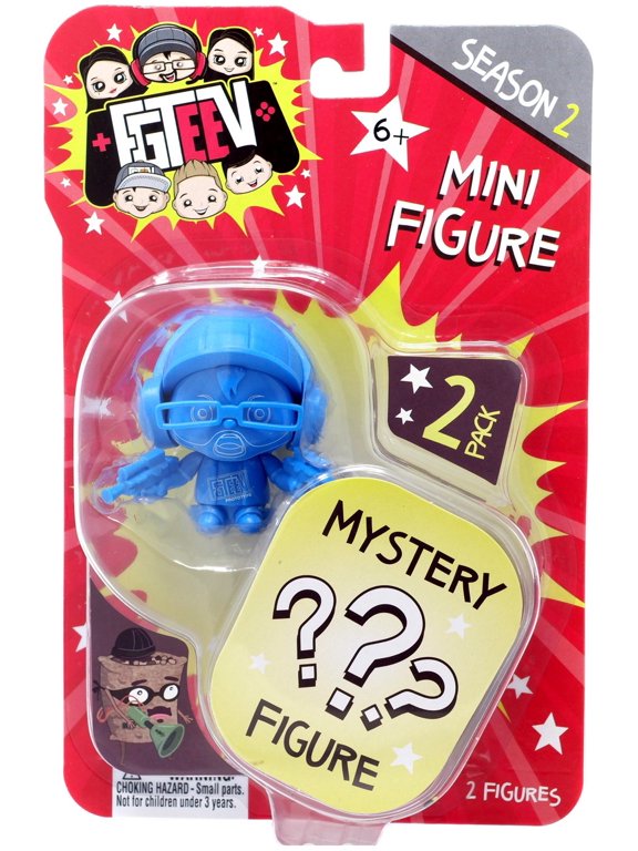 FGTeeV Season 2 Laser Gamer Duddy Blueprint & Mystery Action Figure 2-Pack