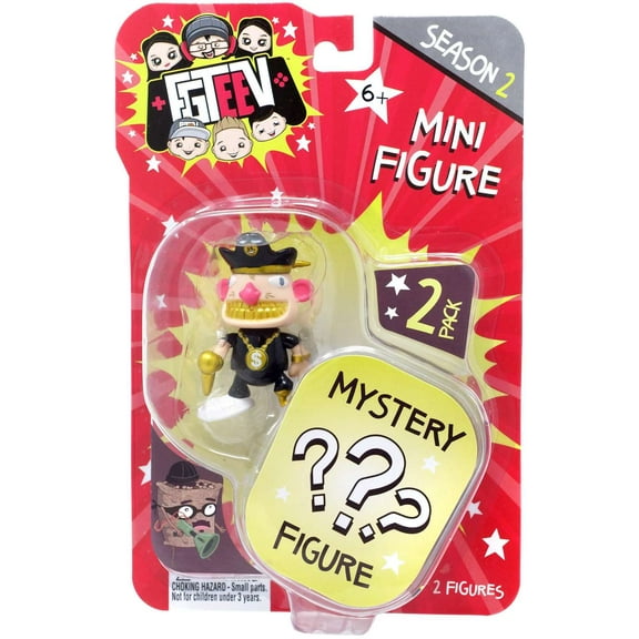 FGTeeV Season 2 Rapstar Hook & Mystery Action Figure 2-Pack