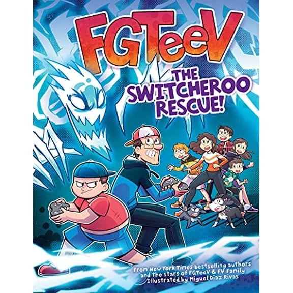 Pre-Owned Fgteev: The Switcheroo Rescue!: A Graphic Novel (Hardcover) 0063093006 9780063093003