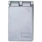 FGV-1DCV One Gang Weatherproof Cover For Vertical GFCI Devices Gray,