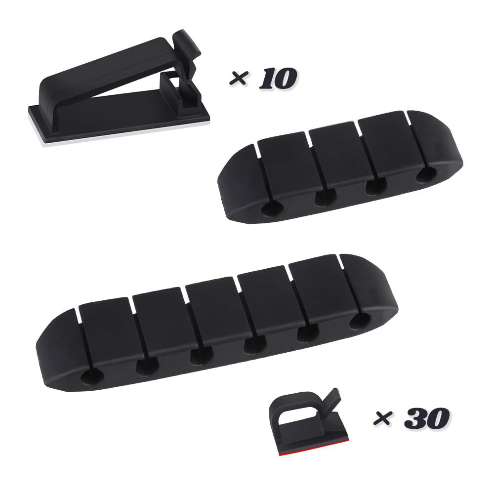 FGY 42 PCS Cable Clips SelfAdhesive Cable Management, Wire Clip Cord