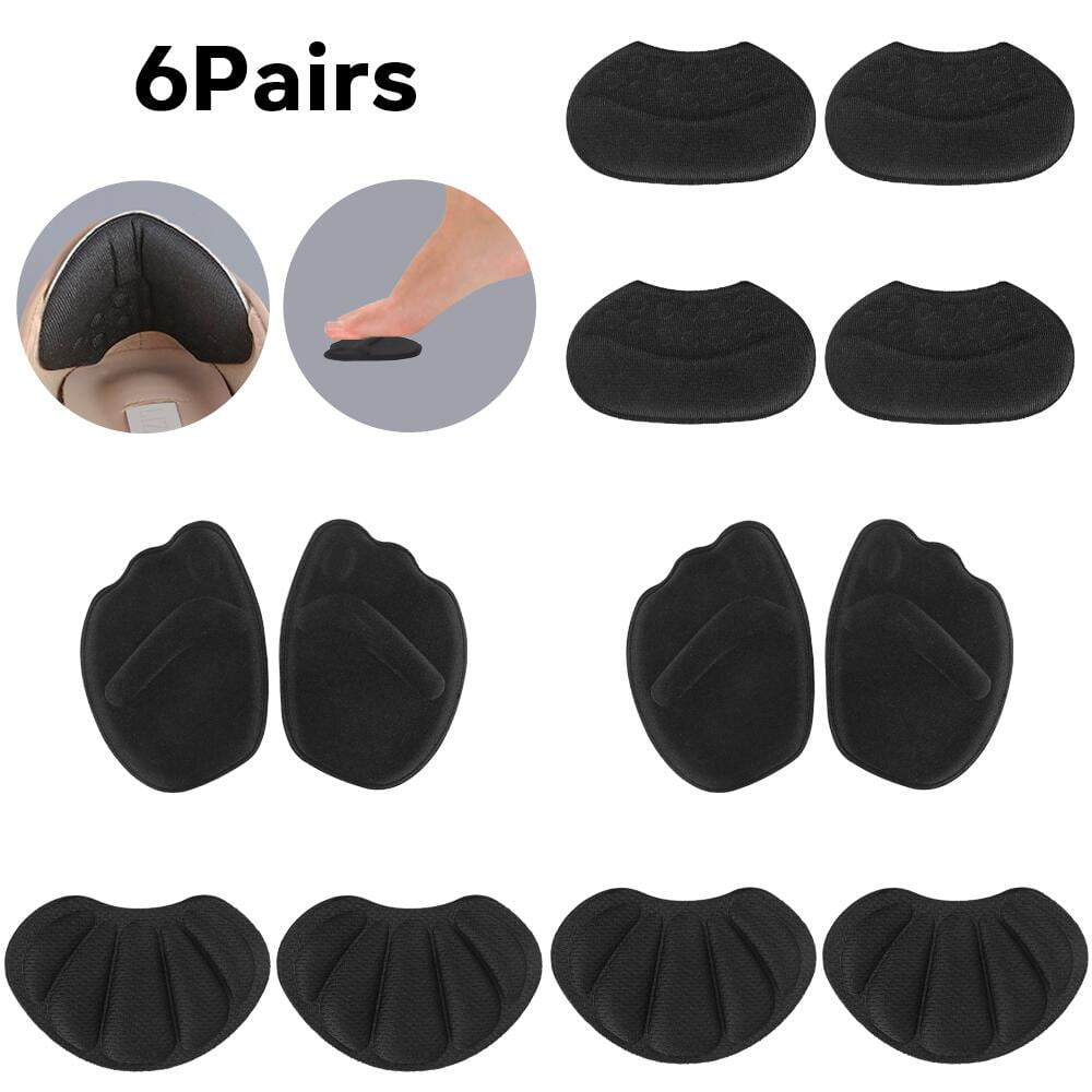 FGY 6 Pairs Shoes Pads Self Adhesive Heel Cushion Pads Anti slip Shoes Inserts for Women and Men Black 68c6dad8 7db5 48fe 965a 8917e64f0c63.00240511c181f11c2519b75cc9547917