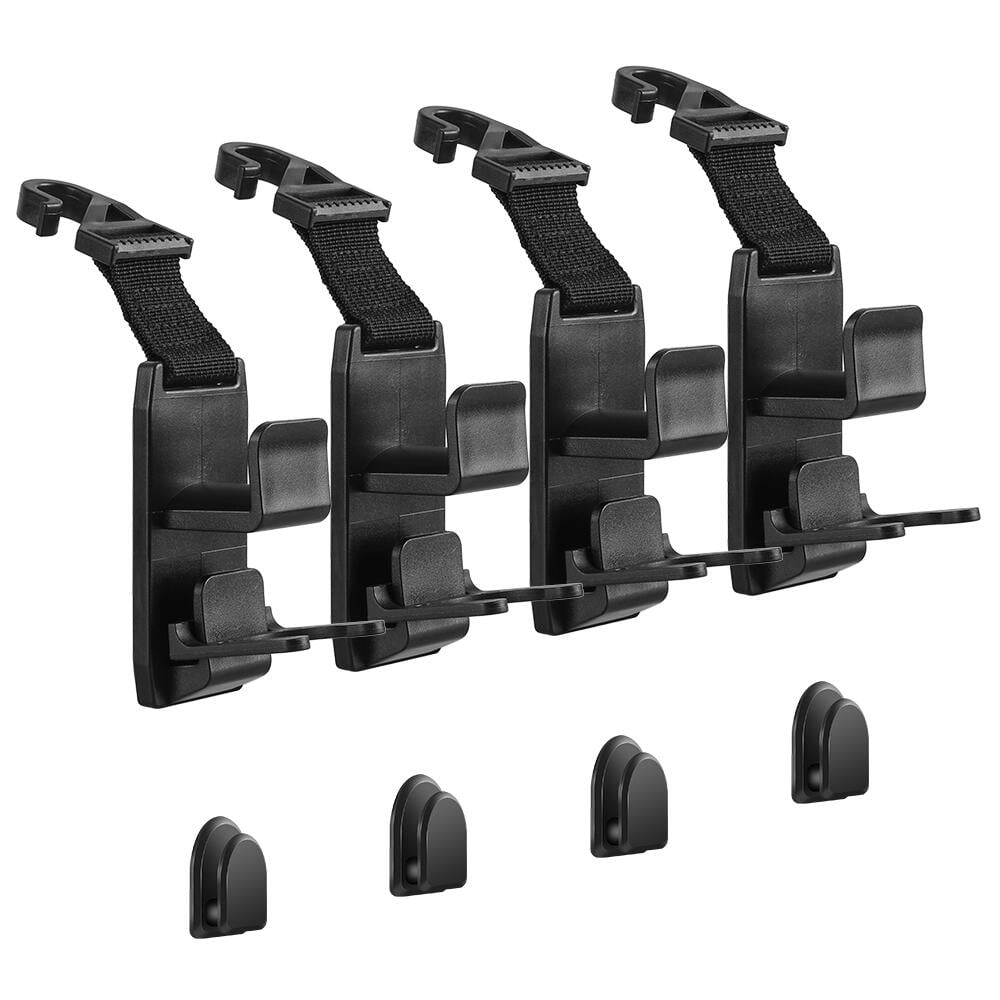 FGY 8 PCS Car Hooks Car Seat Headrest Hooks Durable Purse Hanger Seat