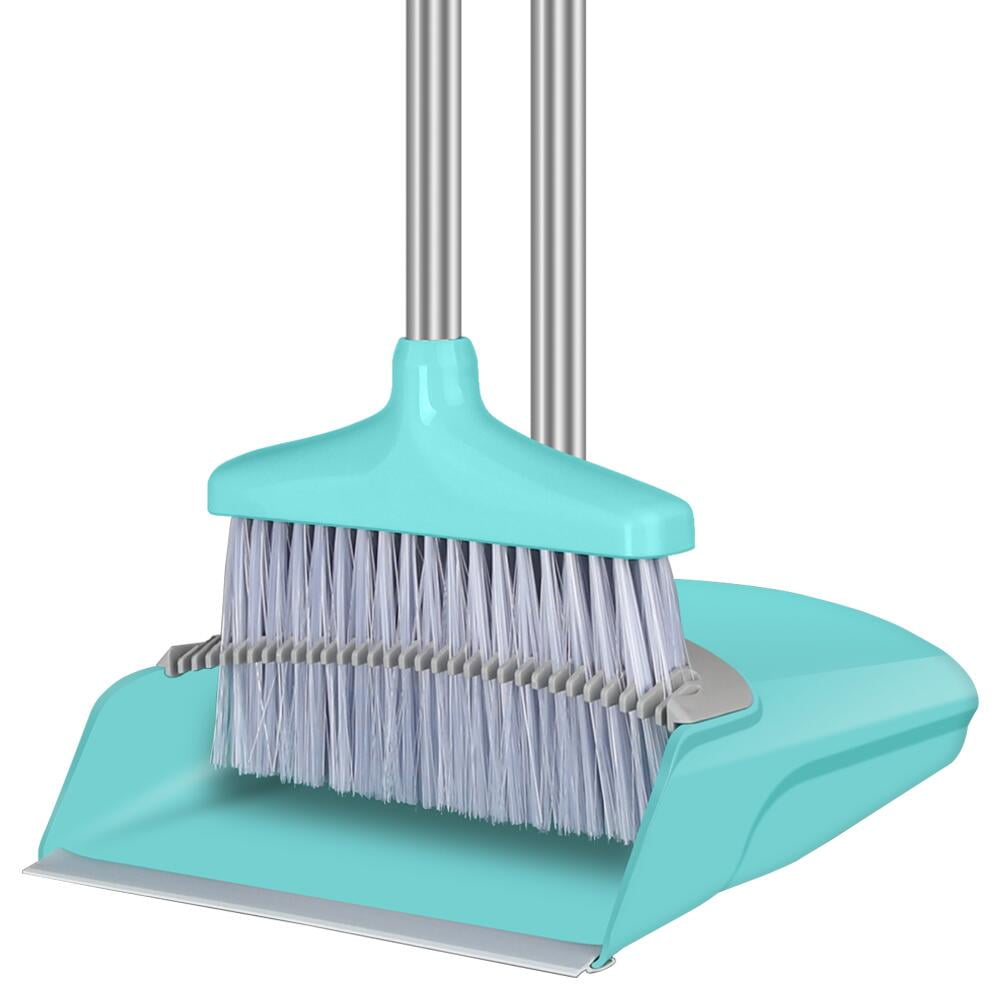 Quickie® Stand and Store™ Lobby Broom and Dustpan