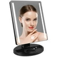 thumbnail image 1 of FGY Lighted Mirror Makeup Mirror Rotation LED Mirror Vanity Mirror with Lights Adjustable - Black, 1 of 7