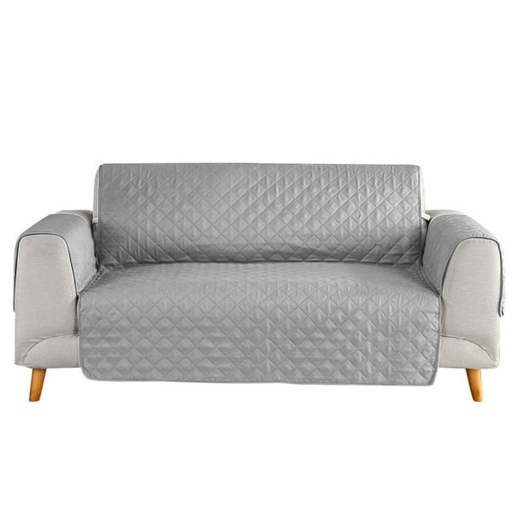 FGYRYK Quilted Sofa Cover, Waterproof Nonslip Couch & Loveseat Slipcover, Pet Protector Mat for Furniture