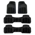 thumbnail image 1 of FH Group Universal Fit Rubber Car Floor Mats For Auto SUV Van Heavy Duty Black -3 Row w/ Free Air Freshener, 1 of 7