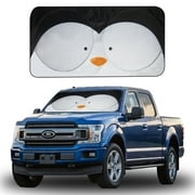 FH Group Arctic Penguin Car Windshield Sun Shade - XLarge