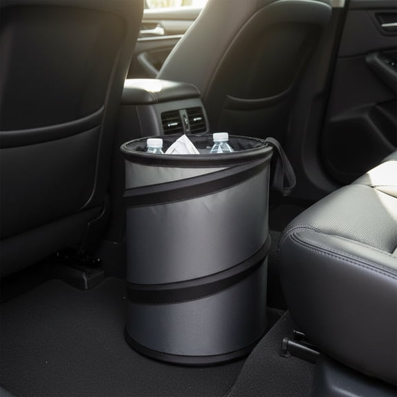 LAPTOM MAX Collapsible Car Trash Can with Waterproof, Portable Design for Easy Use