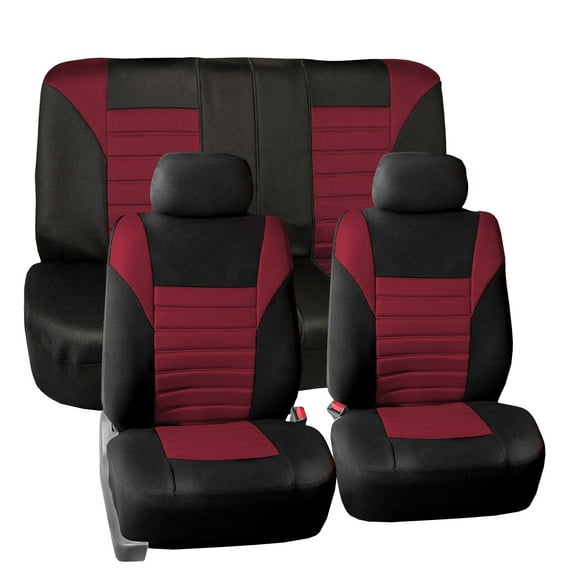 FH Group Universal Fit 3D Air Mesh Car Seat Covers For Truck SUV Van - Full Set