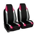 thumbnail image 1 of FH Group Universal Fit Modernistic Car Seat Covers for Truck SUV Van – Pink Front Set, 1 of 7