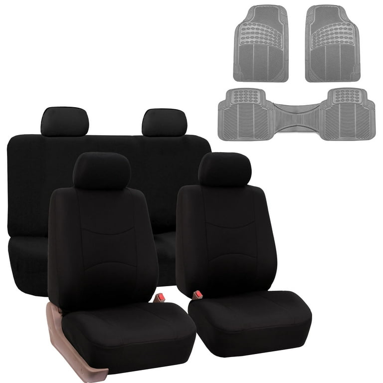 FH Group Car Seat Covers Front Set Automotive Seat Cushions - Low Back Car  Seats, Universal Fit, Automotive Seat Cover, Car Seat Cushion, Airbag