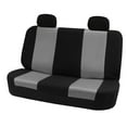thumbnail image 1 of FH Group Classic Two Tone Universal Fit Cloth Seat Cover For Car Truck SUV Van - Rear Bench Gray FB102012GRAY, 1 of 3