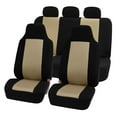 thumbnail image 1 of FH Group Classic Two Tone Universal Seat Covers Fit For Car Truck SUV Van - Full Set, 1 of 8
