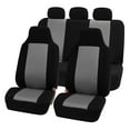 thumbnail image 1 of FH Group Classic Two Tone Universal Seat Covers Fit For Car Truck SUV Van - Full Set, 1 of 8