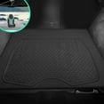 thumbnail image 1 of FH Group Climaproof Vinyl Black Trunk Car Floor Mats, Universal Fit 1pc with Air Freshener, 1 of 4