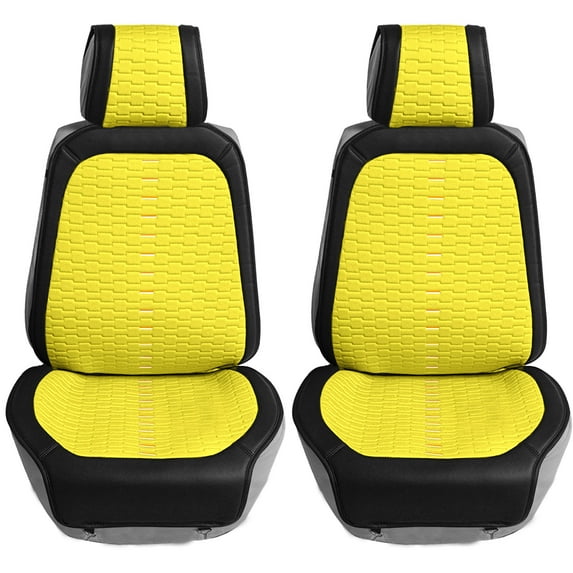 FH Group Colorful Ultra Universal Seat Cushions For Car Truck SUV Van - Front Set