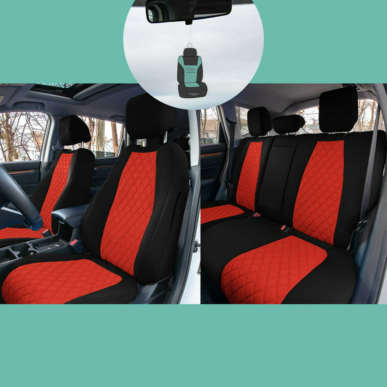 FH Group Custom Fit Neoprene Car Seat Cover for 2017-2022 Honda CR