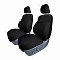 thumbnail image 1 of For 2019–2023 Hyundai Santa Fe FH Group Custom Fit Neoprene Waterproof Car Seat Covers - Front Seat Black, 1 of 5