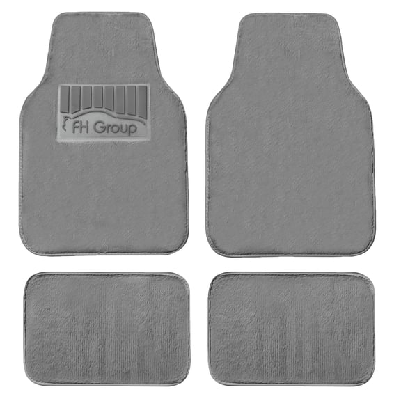 FH Group Doe16 Soft Fluffy Warm Faux Cozy Soft Fluffy Warm Fur Non-Slip Floor Mats for Car SUV – Full Set